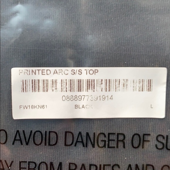 Authentic Supreme Printed Arc S/S Top FW18 - Picture 6 of 7